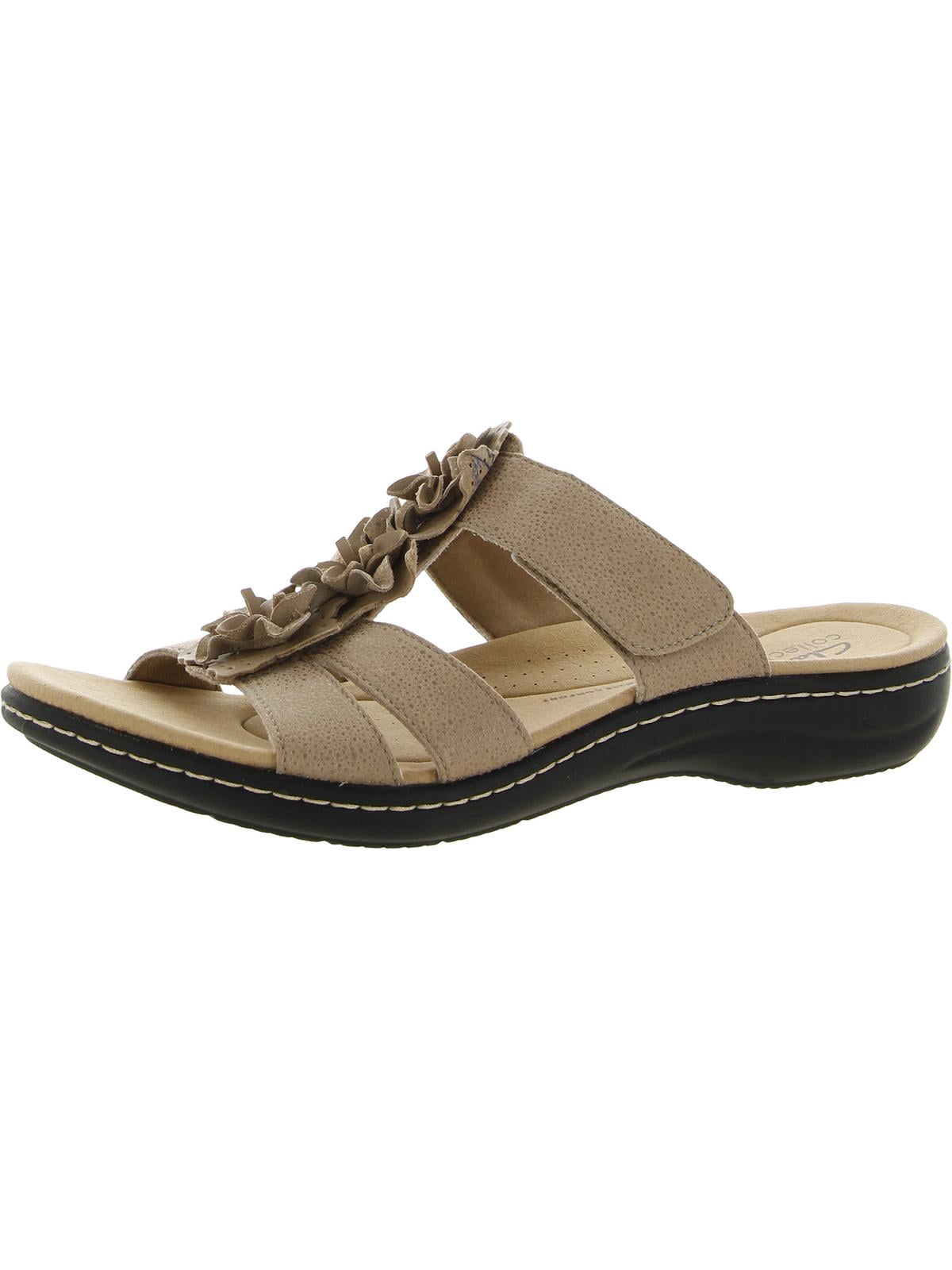 Clarks Women's Laurieann Judi Leather SlipOn Sandal