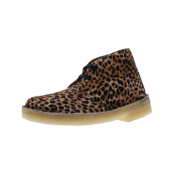 Clarks leopard trainers sale