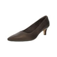 thumbnail image 1 of Clarks Women's Linvale Jerica Ortholite Dress Pump Heels Brown 11.5, 1 of 3