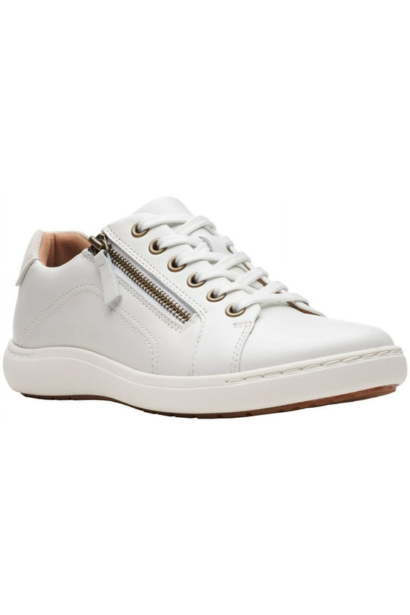 Women's Nalle Lace Sneaker White Leather - 26165001