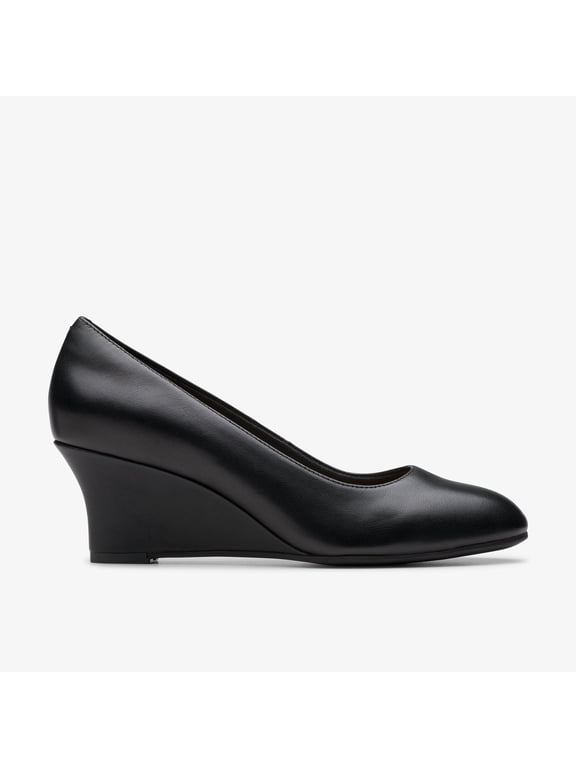 Olivette Pearl Black Leather