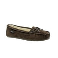 thumbnail image 1 of Clarks Women's Suede Moc Indoor and Outdoor Slipper JMH1908 (11 M US, Dk Drown), 1 of 5
