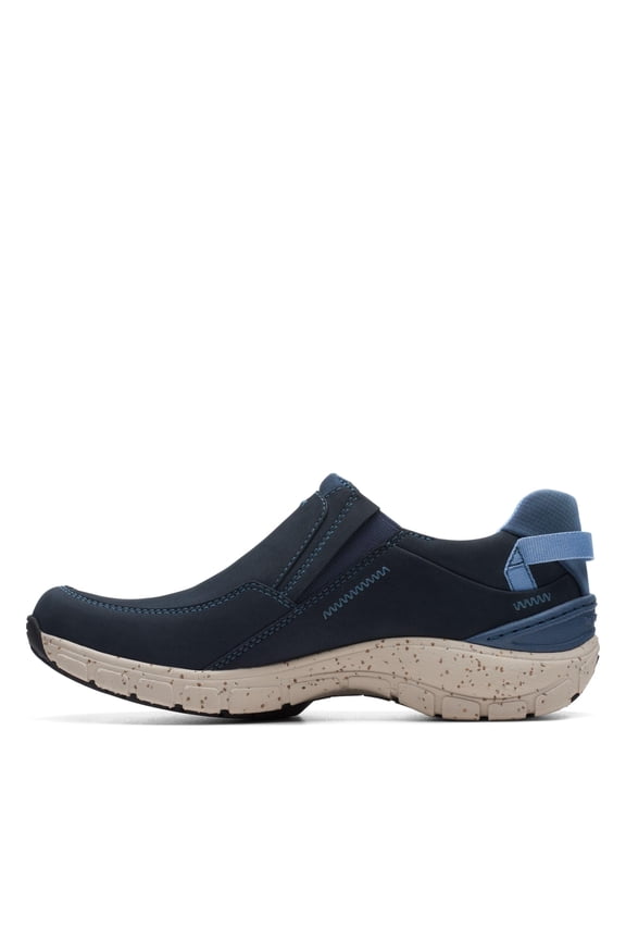 Women's Wave Plateau Oxford, Navy Nubuck, 9