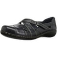 thumbnail image 1 of Clarks Womens Ashland Spin Leather Closed Toe Mary Jane Flats, 1 of 5