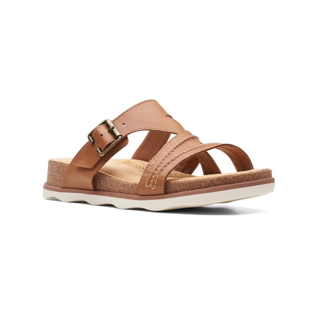Brynn | Women’s Buckle Detail Slip-On Sandals