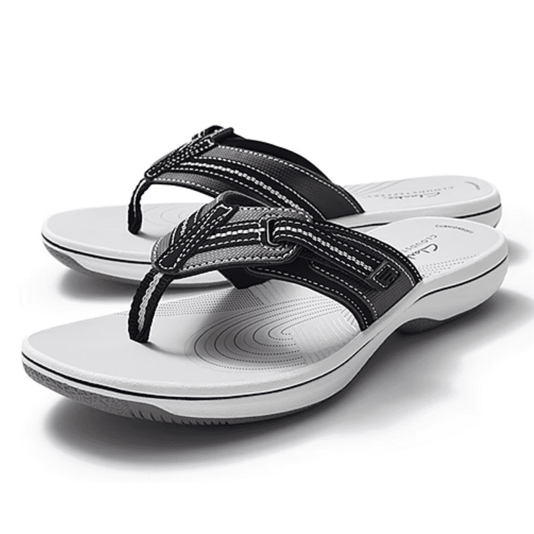 Clarks women's brinkley jazz flip flop hot sale