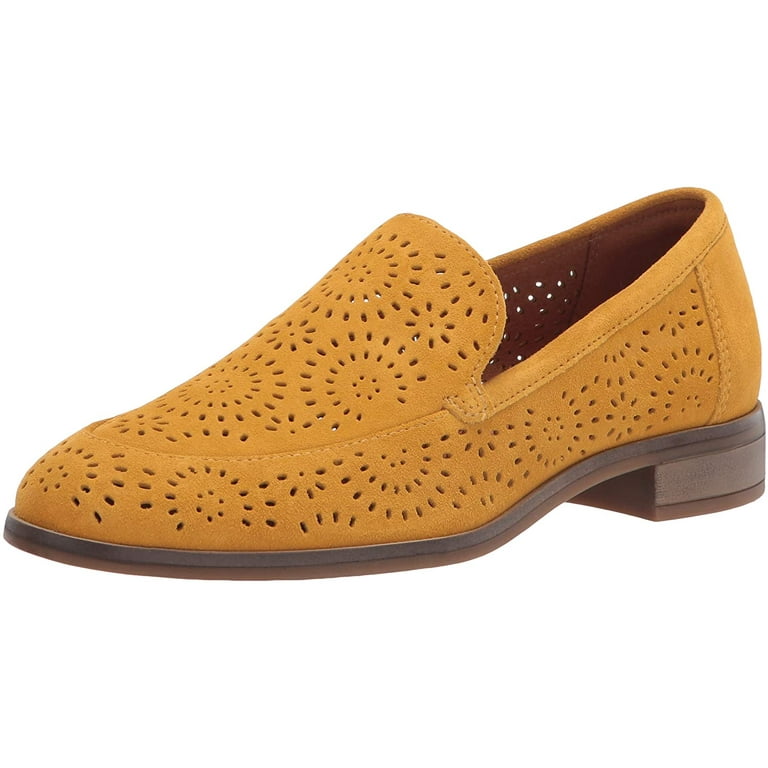 Clarks ladies top yellow shoes