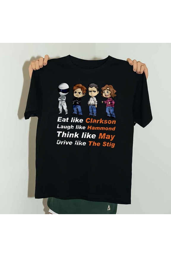 Clarkson Hammond And May Top Gear Car Show Fan Unisex T-Shirt up to 5XL