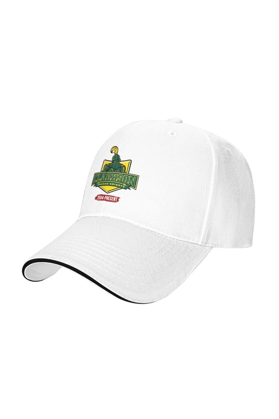 Clarkson University Casual Sandwich Baseball Cap Adjustable For Men For Women