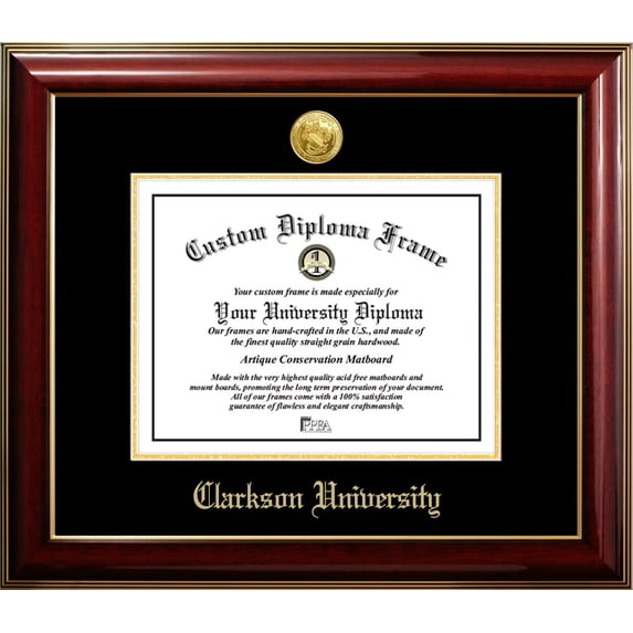 Clarkson University Classic Diploma Frame