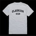 thumbnail image 1 of Clarkson University Golden Knights Distressed Arch College T-Shirt, Heather Grey - Large, 1 of 1
