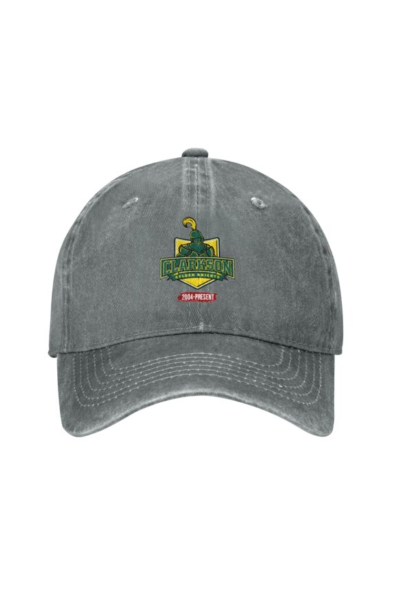 Clarkson University Hat Adult Adjustable Classic Washed Casquette Cap Hat Baseball Cap