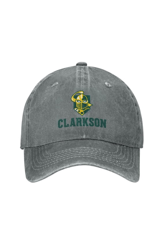 Clarkson University Hat Adult Adjustable Classic Washed Casquette Cap Hat Baseball Cap