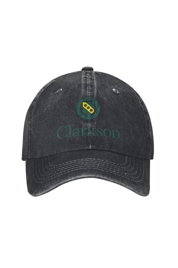 Clarkson University Hat Adult Adjustable Classic Washed Casquette Cap Hat Baseball Cap