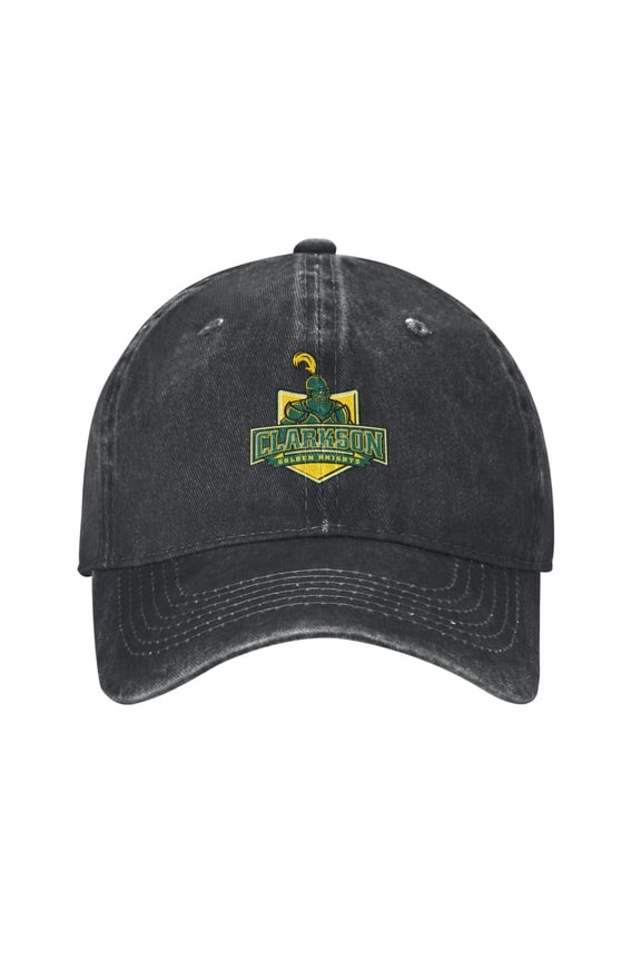 Clarkson University Hat Adult Adjustable Classic Washed Casquette Cap Hat Baseball Cap