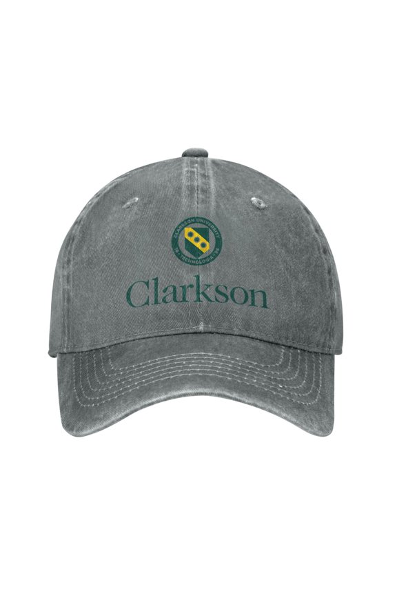 Clarkson University Logo Classic Cowboy Hat Adjustable Baseball Cap Unisex Casual Sports Hat