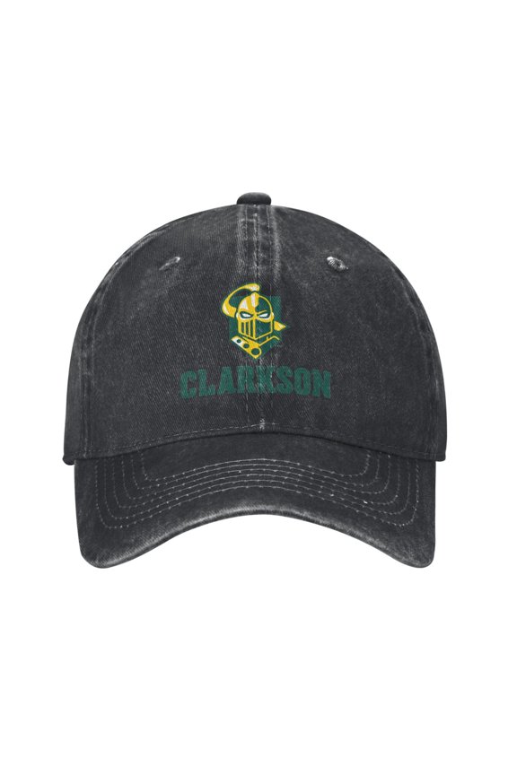 Clarkson University Logo Classic Cowboy Hat Adjustable Baseball Cap Unisex Casual Sports Hat