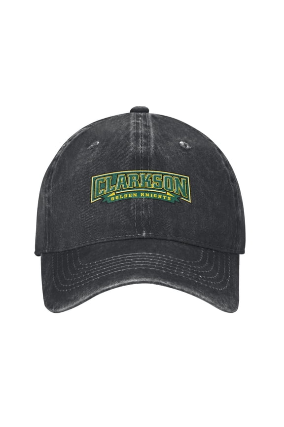 Clarkson University Logo Classic Cowboy Hat Adjustable Baseball Cap Unisex Casual Sports Hat