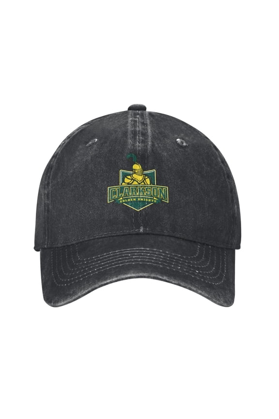 Clarkson University Logo Classic Cowboy Hat Adjustable Baseball Cap Unisex Casual Sports Hat