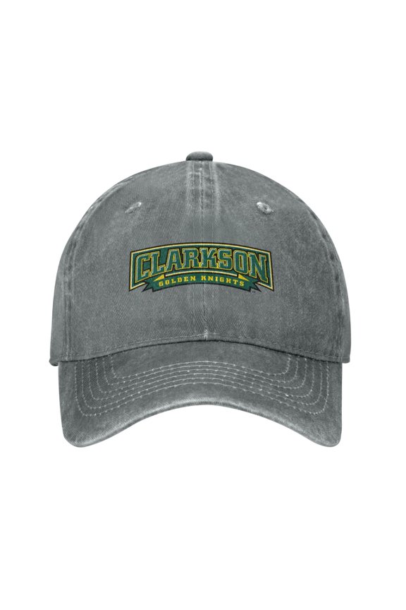 Clarkson University Logo Classic Cowboy Hat Adjustable Baseball Cap Unisex Casual Sports Hat
