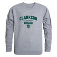 thumbnail image 1 of Clarkson University Mens Alumni Fleece T-Shirt, Heather Gray - Small, 1 of 1