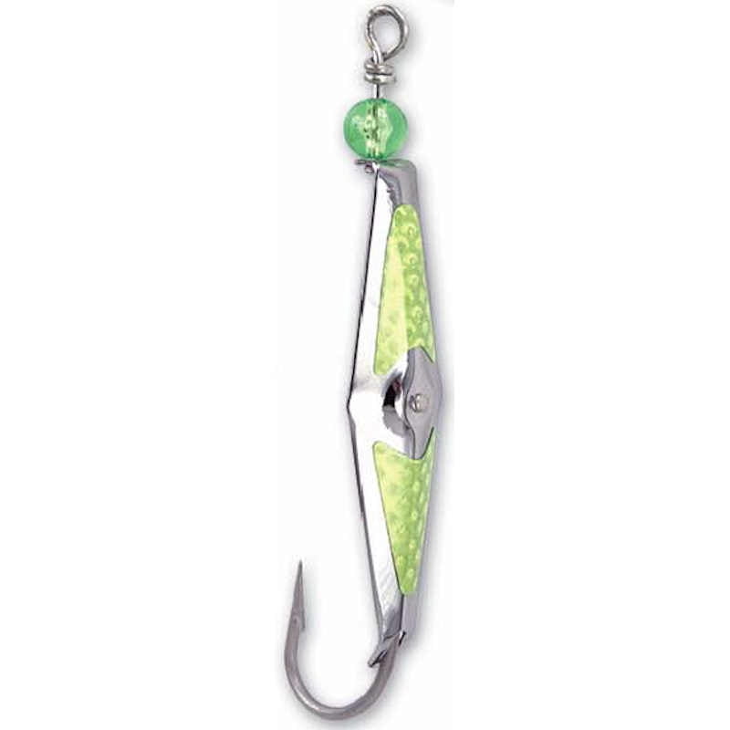 Clarkspoon Fishing Lure 2RBMSCF Flashspoon Chr And Chartreuse