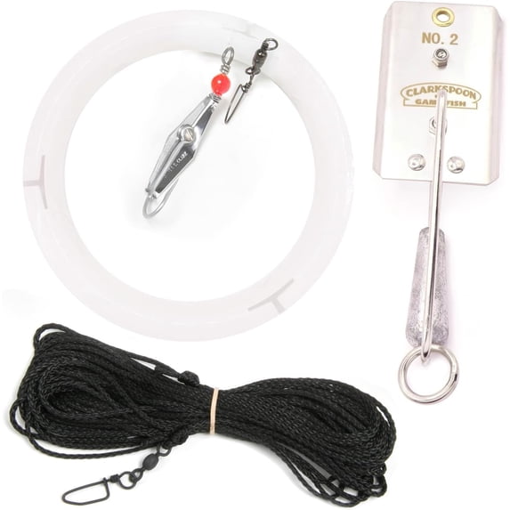 Clarkspoon Fishing Lure PK2-0RBMS #2 Planer Kit Kit #0 Sil