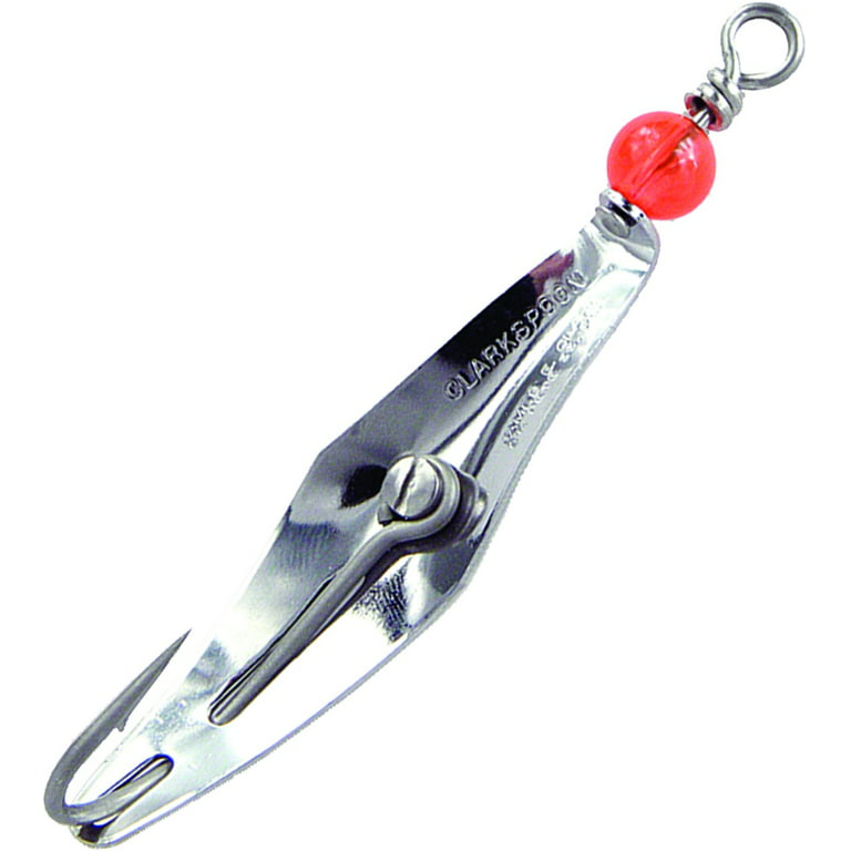 Clarkspoon Red Bead Spoon with Stainless Steel Hook Size 0 