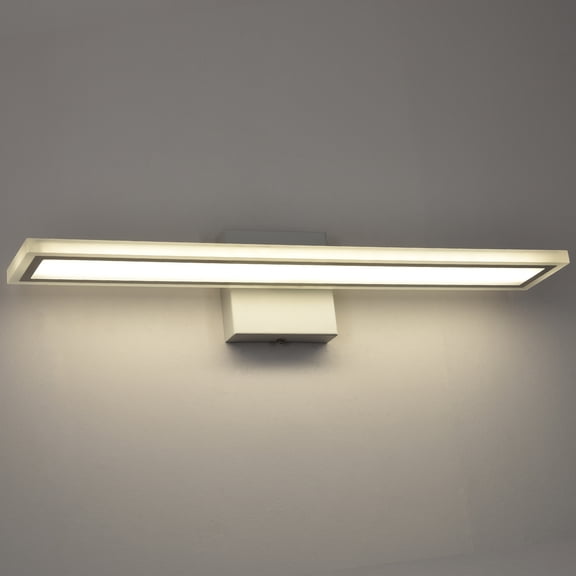 Clarksville LED White Bathroom Vanity Light Modern Wall Sconce