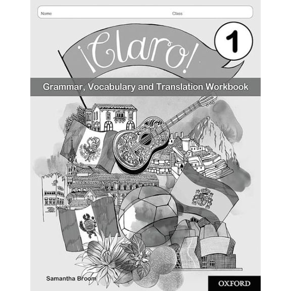!Claro! 1 Grammar Vocabulary And Translation Workbook (Pack Of 8)