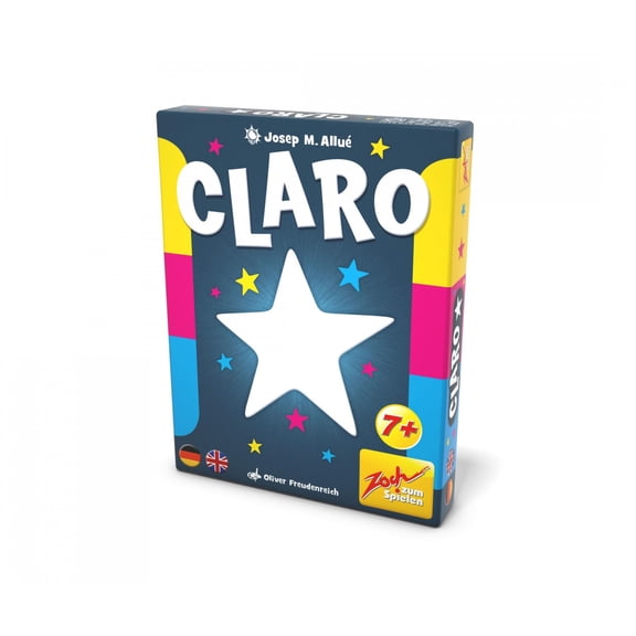 Claro Card Game by Zoch Verlag - Fast Family Strategy Game for 3-6 Players, Ages 7+
