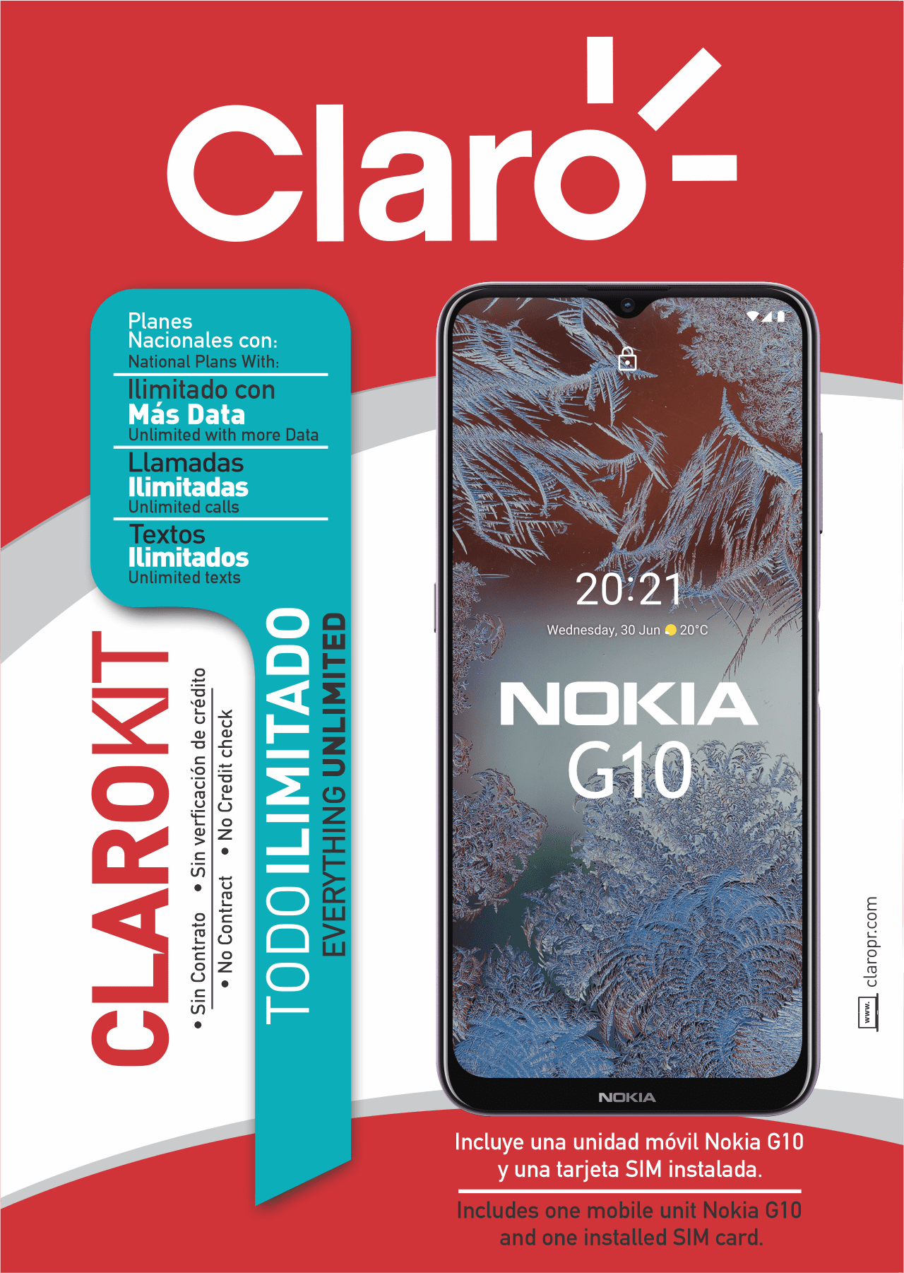 Claro Nokia G10