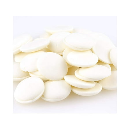 Clasen Standard White Alpine Coating Wafers Bulk Packed For Baking or Candy Making, 25 lbs.