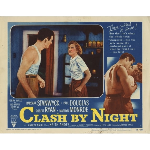 Clash By Night Still (20 x 16)