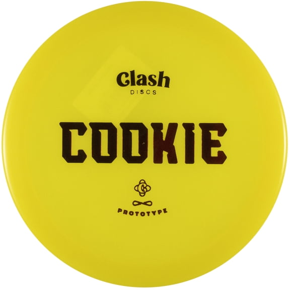 Clash Discs Cookie in Steady Plastic | Stable to Overstable Fairway Driver [Color Shade & Stamp Color May Vary] (173-176 Grams, Colors Vary)