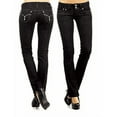 thumbnail image 1 of Jack David Premium Women's Bootcut Mid Rise Bootcut Stretchy Denim Jeans Pants, 1 of 5