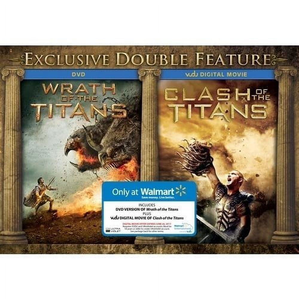 Clash of the Titans” & “Wrath of the Titans” 2 DVD's w/ Sam