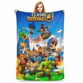 thumbnail image 1 of Clash Royale Game Super Soft Blanket  Kids Plush Throw Blanket Street Trend Couch Bed Flannel Bedspread Sofa Bed Cover  Christmas gift  Dream Weave Home, 1 of 9