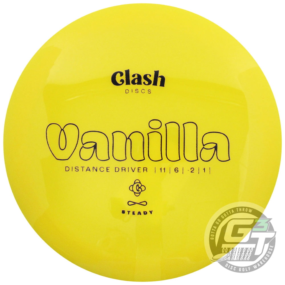 Clash Steady Vanilla Distance Driver Golf Disc - 173-176g - Walmart.com