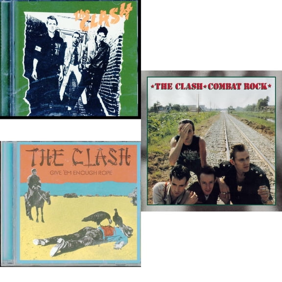 Clash (Us Edition) & Give Em Enough Rope & Combat Rock [CD Bundle]