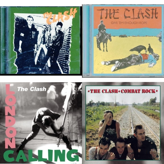 Clash (Us Edition) & Give Em Enough Rope & London Calling & Combat Rock [CD Bundle]