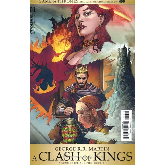 Clash of Kings, A (George R.R. Martin's ) #1A VF ; Dynamite Comic Book