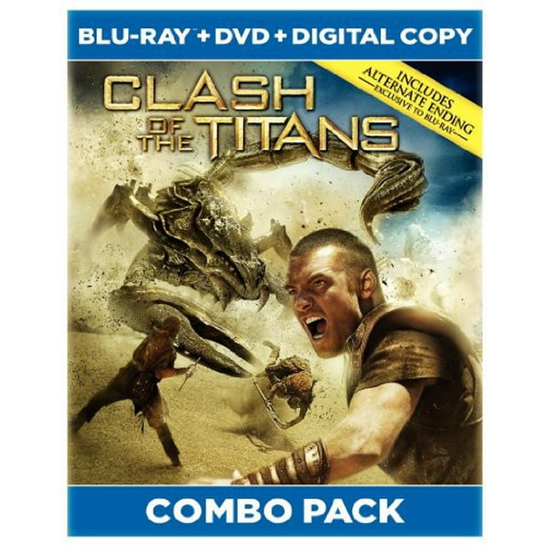 Clash of the Titans 3D Blu-ray (Blu-ray 3D + Blu-ray + DVD)