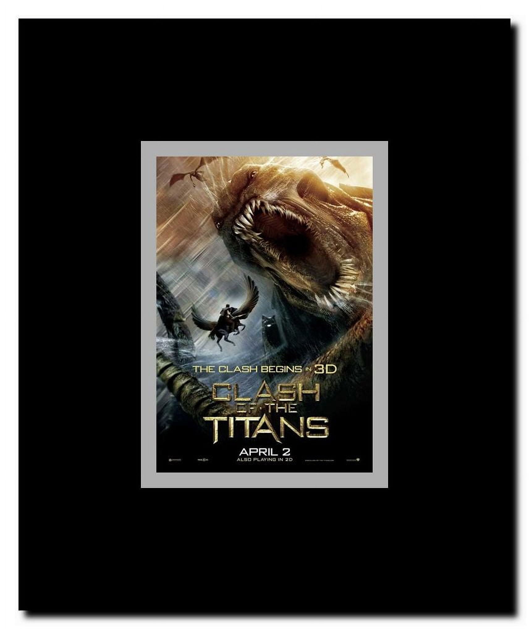 Clash of the Titans - Style D Framed Movie Poster