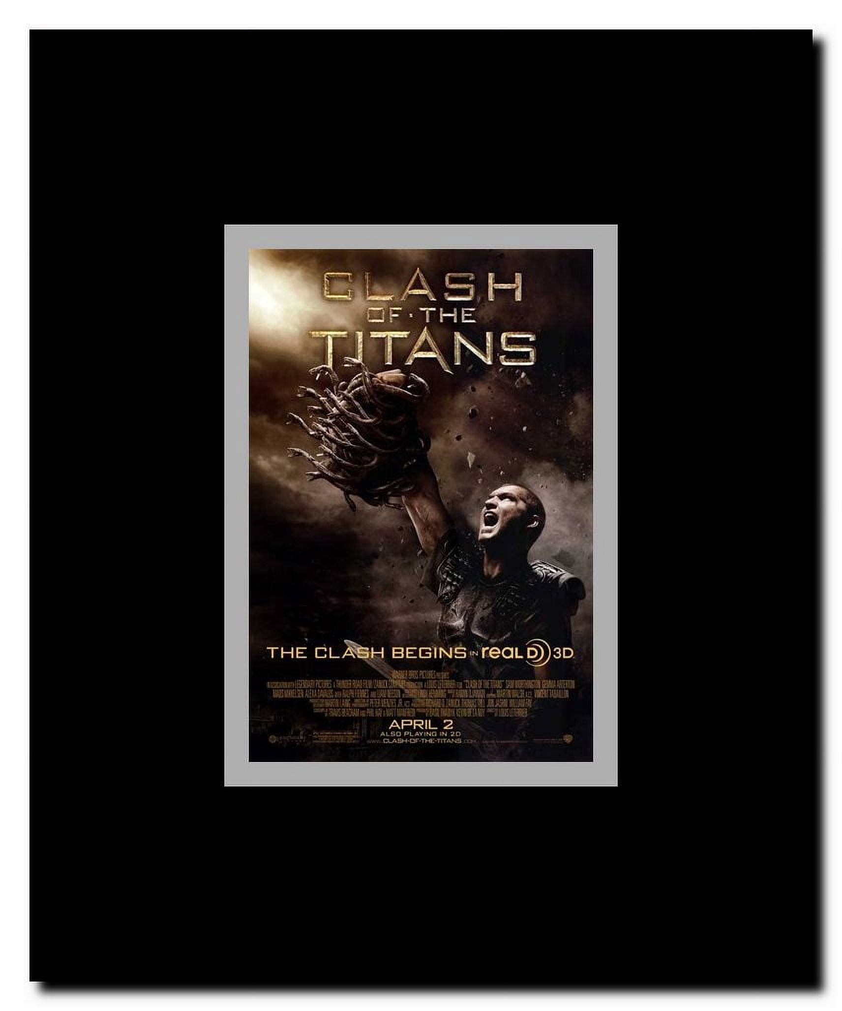 Clash of the Titans - Style E Framed Movie Poster