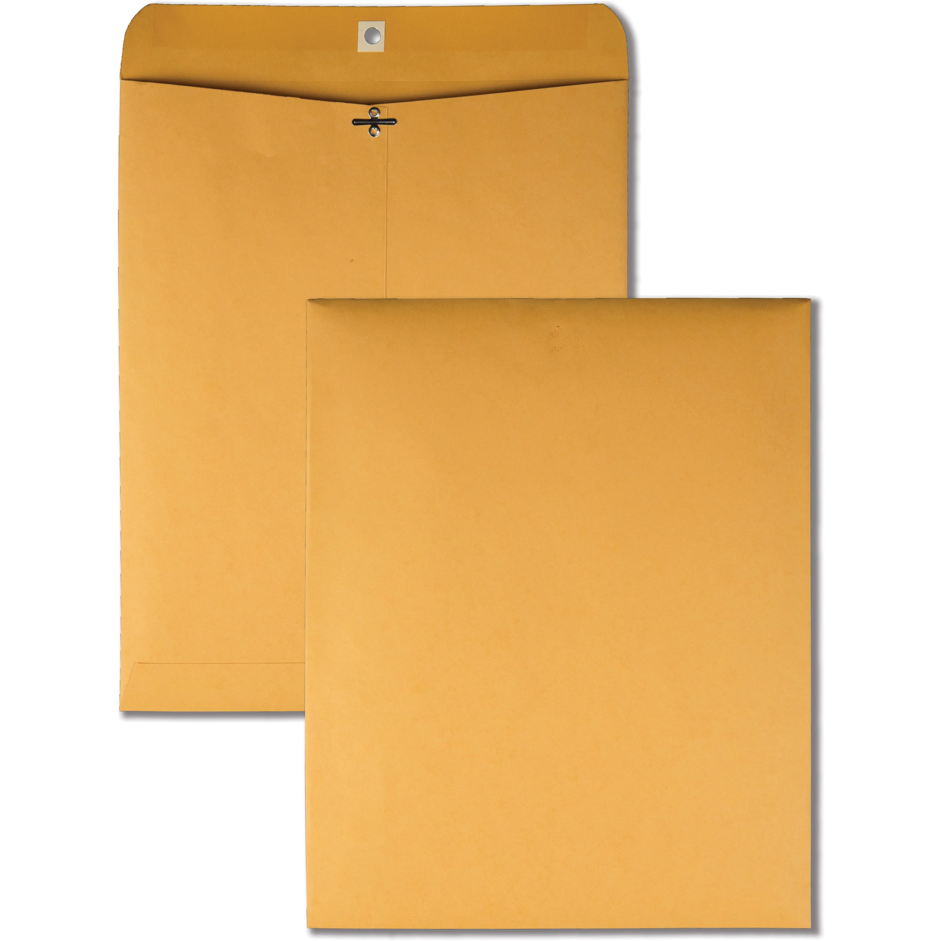 Quality Park, QUA37805, Extra Heavy-duty Kraft Clasp Envelopes, 100 / Box, Brown