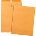 thumbnail image 1 of Clasp Envelopes 5x7.5, 50 Pack Clasp and Gummed Closures for Storing or Mailing, Brown Kraft Manilla Envelopes with Clasp Closure and Gummed Seal for Business, Legal, Office, Home and School, 1 of 6