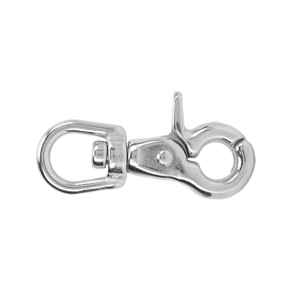 Clasps Lanyard Snap Hook, 360? Rotation Trigger Snap Hook Flexible Metal For Dog Leash For Keychain For DIY Bags