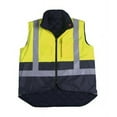 thumbnail image 1 of Class 2 Body Warmer Vest, Lime Yellow - Small, 1 of 1