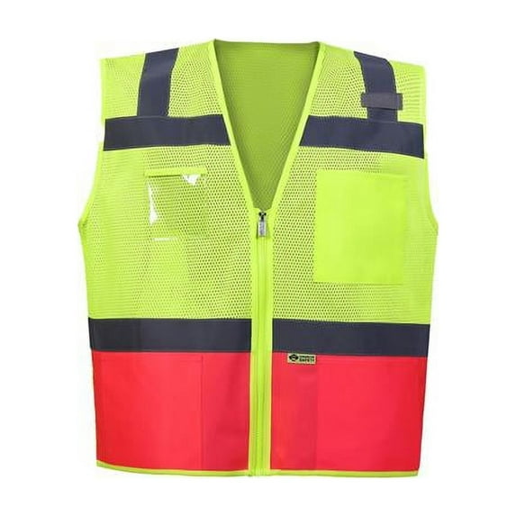 Class 2 Contrast Two Tone Vest, Pink - Large